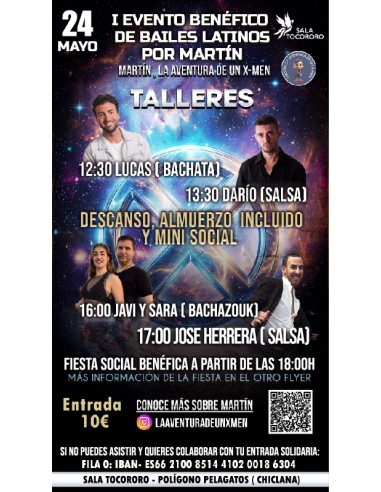 I EVENTO BENÉFICO DE BAILES LATINOS...