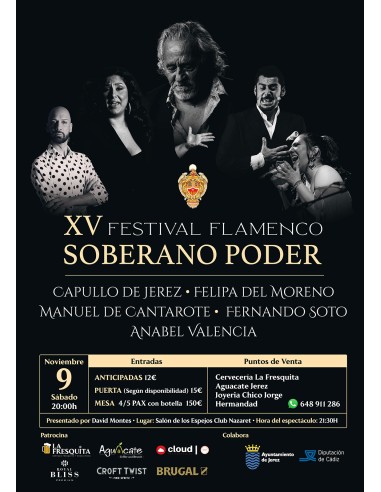 XV FESTIVAL FLAMENCO SOBERANO PODER